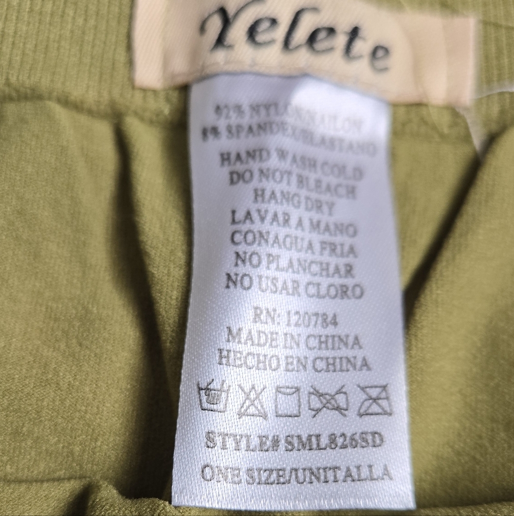 Yelete Seamless Leggings in Olive - Picture 4 of 4